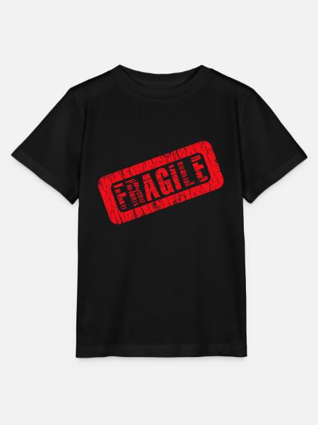 Fragil - Stanley/Stella Kinder T-Shirt MINI CREATOR - Schwarz