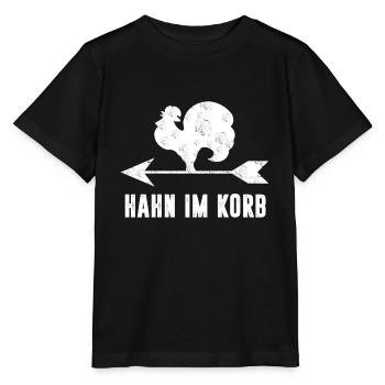 Hahn im Korb - Stanley/Stella Kinder T-Shirt MINI CREATOR  - Schwarz - Vorne - Mikhail (115cm)