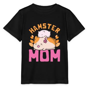 Hamster - Stanley/Stella Kinder T-Shirt MINI CREATOR  - Schwarz - Vorne - Mikhail (115cm)