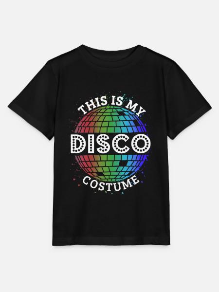 Disco Kostüm Lustig - Stanley/Stella Kinder T-Shirt MINI CREATOR - Schwarz