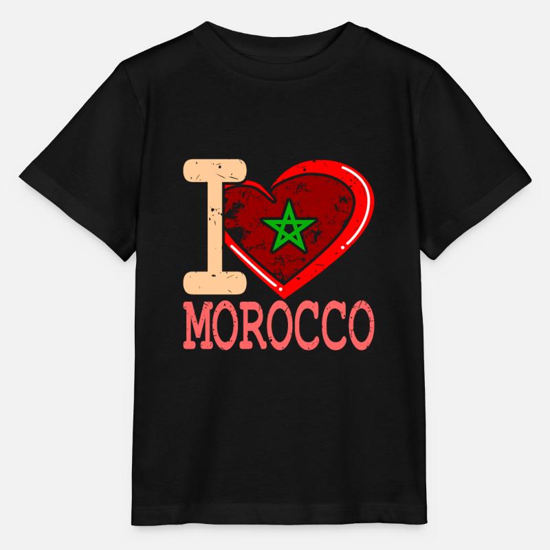 Le maroc - T-shirt bio MINI CREATOR Stanley/Stella Enfant - noir