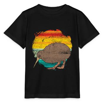 kiwi - Stanley/Stella MINI CREATOR Kids’ T-Shirt - black - Front - Mikhail (115cm)
