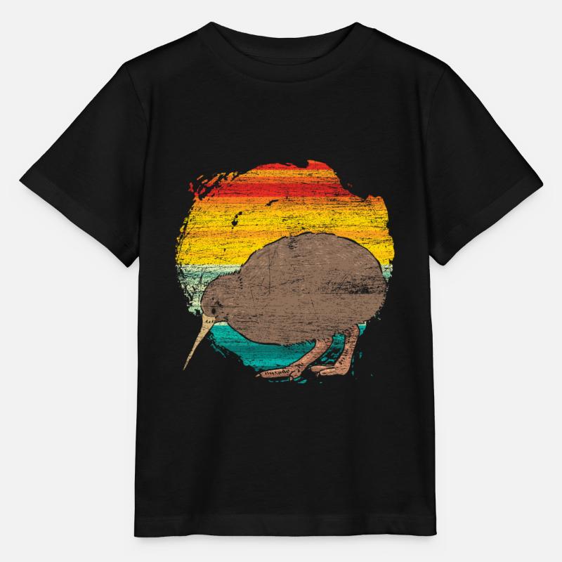 Kiwi - Stanley/Stella Kinder T-Shirt MINI CREATOR  - Schwarz