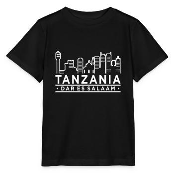 Tanzanie - T-shirt bio MINI CREATOR Stanley/Stella Enfant - noir - Devant - Mikhail (115cm)