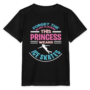 Eiskunstlaufen Schlittschuhe - Stanley/Stella Kinder T-Shirt MINI CREATOR  - Schwarz - Vorne - Mikhail (115cm)