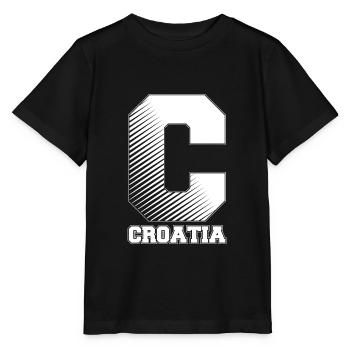 Croatia - Stanley/Stella MINI CREATOR Kids’ T-Shirt - black - Front - Mikhail (115cm)