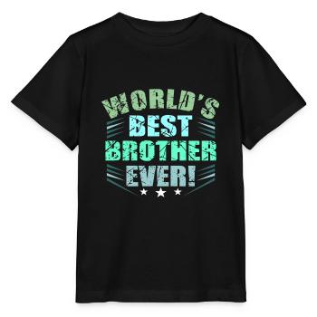 Brother - Stanley/Stella MINI CREATOR Kids’ T-Shirt - black - Front - Mikhail (115cm)
