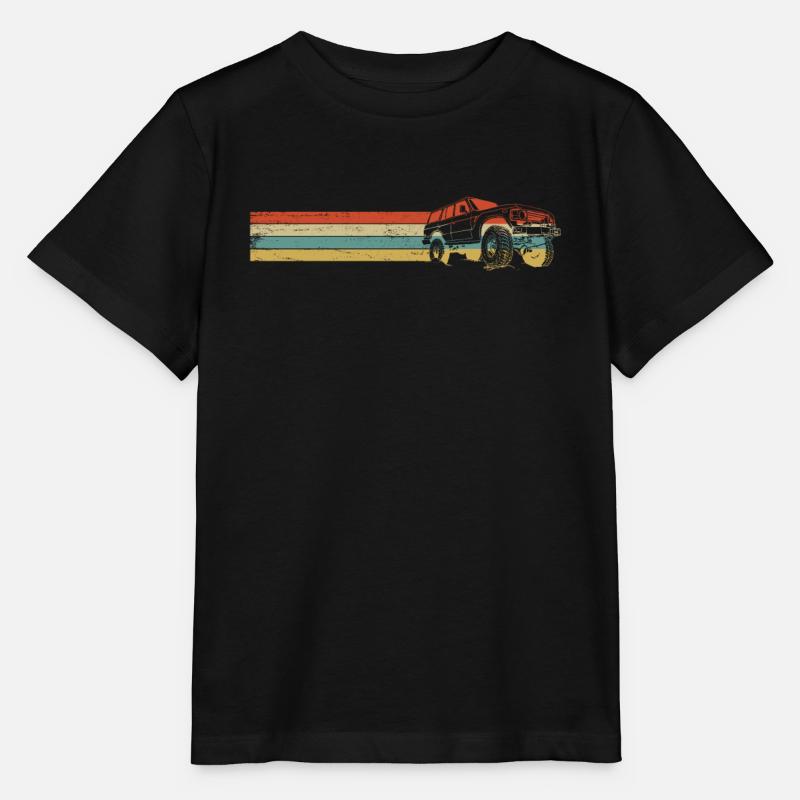 Auto - Stanley/Stella Kinder T-Shirt MINI CREATOR  - Schwarz