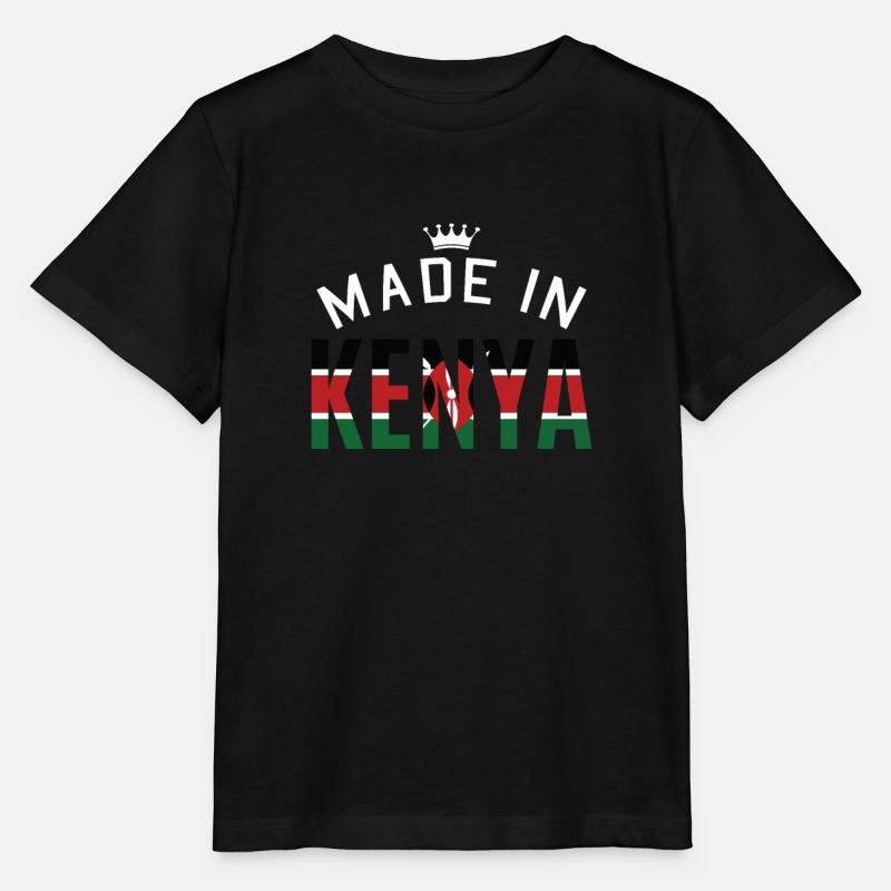 Kenya - T-shirt bio MINI CREATOR Stanley/Stella Enfant - noir