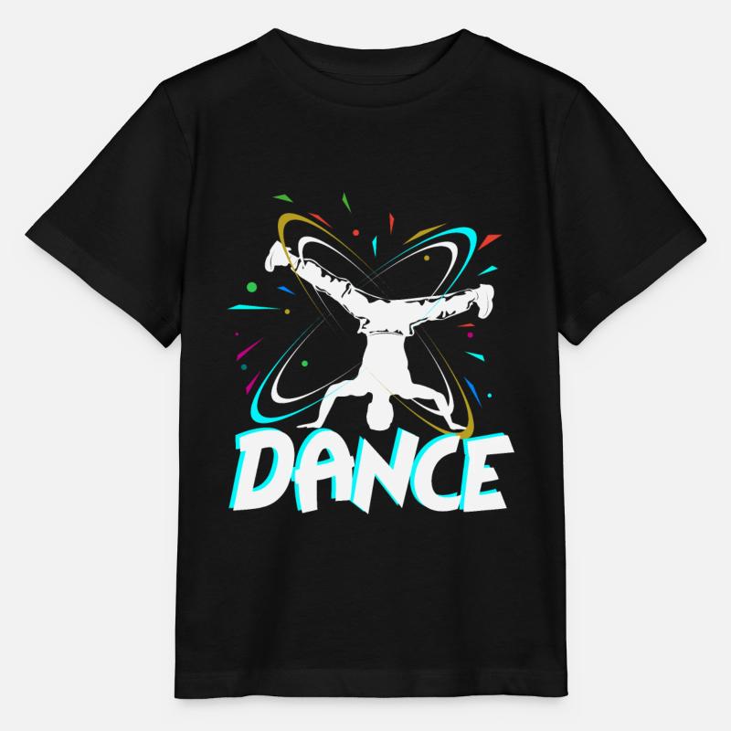 Breakdance - Stanley/Stella Kinder T-Shirt MINI CREATOR  - Schwarz