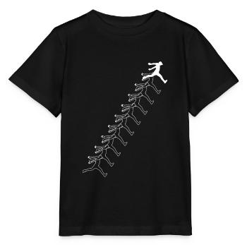 Parkour Sport Freerunning series - T-shirt bio MINI CREATOR Stanley/Stella Enfant - noir - Devant - Mikhail (115cm)
