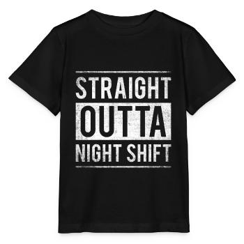Krankenschwester - Stanley/Stella Kinder T-Shirt MINI CREATOR  - Schwarz - Vorne - Mikhail (115cm)