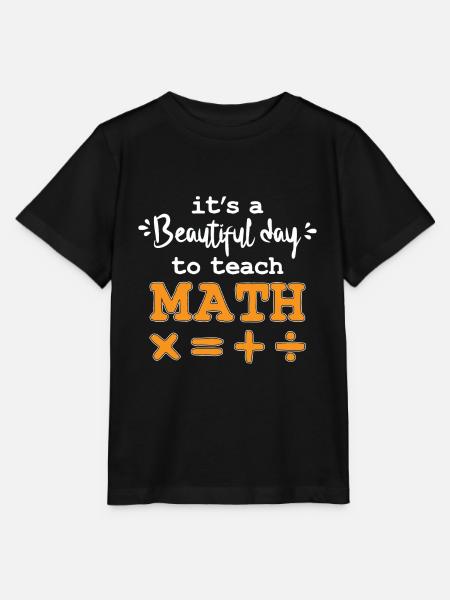 Mathelehrer - Stanley/Stella Kinder T-Shirt MINI CREATOR - Schwarz
