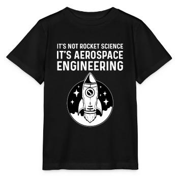 Luft- und Raumfahrttechnik - Stanley/Stella Kinder T-Shirt MINI CREATOR  - Schwarz - Vorne - Mikhail (115cm)