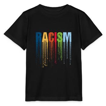 Anti racism sayings - Stanley/Stella MINI CREATOR Kids’ T-Shirt - black - Front - Mikhail (115cm)