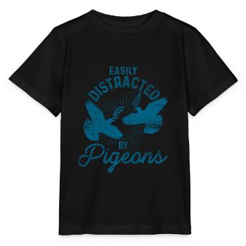 Dove Ruhrpott Flamingo - Stanley/Stella MINI CREATOR Kids’ T-Shirt - black - Front - Mikhail (115cm)