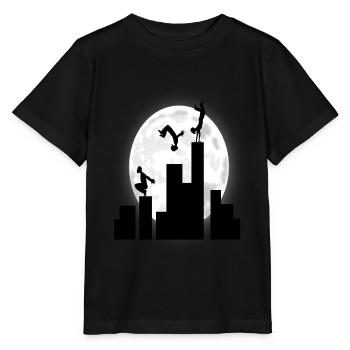 Parkour - Stanley/Stella MINI CREATOR Kids’ T-Shirt - black - Front - Mikhail (115cm)