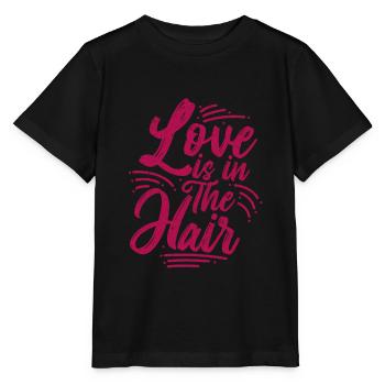 hair stylist - Stanley/Stella MINI CREATOR Kids’ T-Shirt - black - Front - Mikhail (115cm)