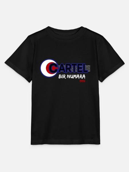 CARTEL BIR NUMARA 1995 - Stanley/Stella Kinder T-Shirt MINI CREATOR  - Schwarz