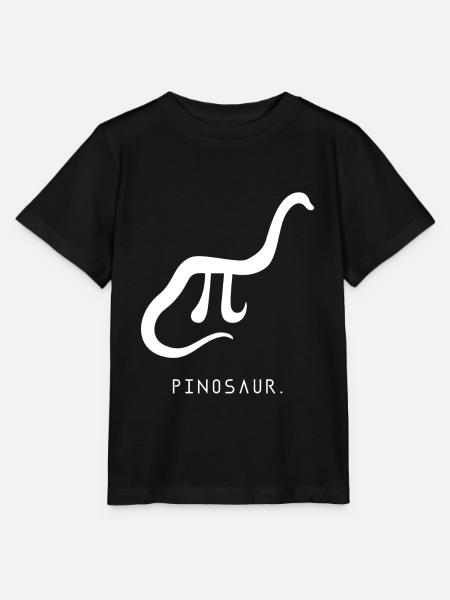 Pi Dinosaurier - Stanley/Stella Kinder T-Shirt MINI CREATOR  - Schwarz