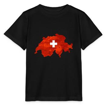 Switzerland - Stanley/Stella MINI CREATOR Kids’ T-Shirt - black - Front - Mikhail (115cm)