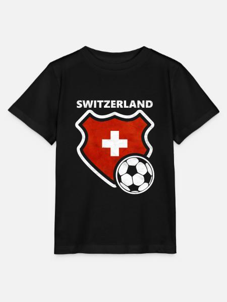 Schweiz - Stanley/Stella Kinder T-Shirt MINI CREATOR - Schwarz