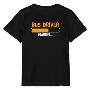bus driver - Stanley/Stella MINI CREATOR Kids’ T-Shirt - black - Front - Mikhail (115cm)