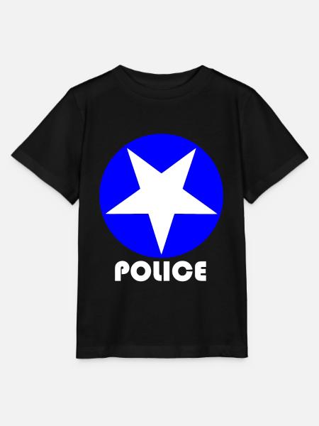 Polizei - Stanley/Stella Kinder T-Shirt MINI CREATOR - Schwarz