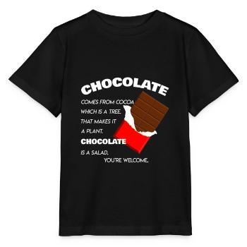 chocolate - Stanley/Stella MINI CREATOR Kids’ T-Shirt - black - Front - Mikhail (115cm)