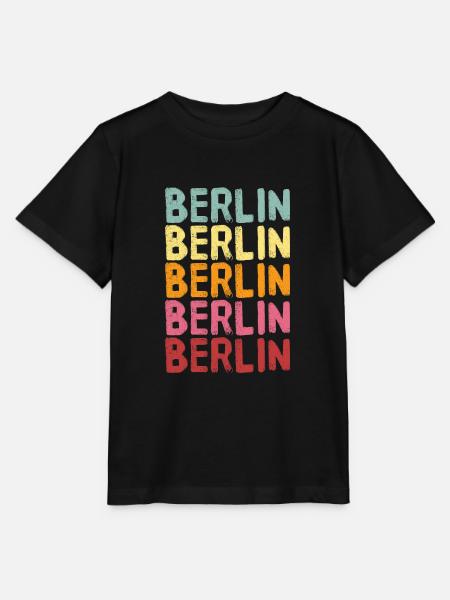 Berlin - Stanley/Stella Kinder T-Shirt MINI CREATOR - Schwarz