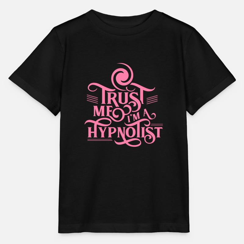 Hypnotiseur d'équipe Hypnose Hypnotiser Hypnotique - T-shirt bio MINI CREATOR Stanley/Stella Enfant - noir