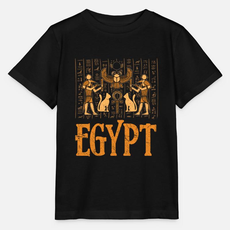 Egypt history - Stanley/Stella MINI CREATOR Kids’ T-Shirt - black
