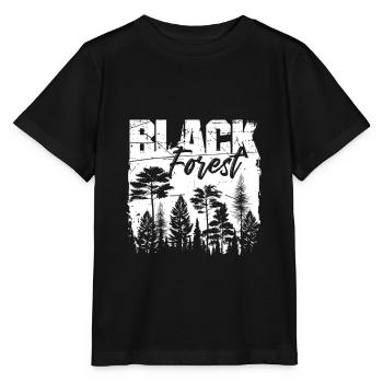 Black Forest Black Forest - Stanley/Stella MINI CREATOR Kids’ T-Shirt - black - Front - Mikhail (115cm)