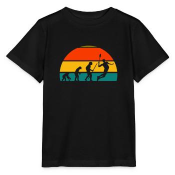 Badminton - Stanley/Stella MINI CREATOR Kids’ T-Shirt - black - Front - Mikhail (115cm)