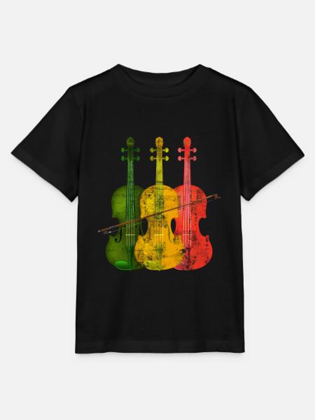 Cello - Stanley/Stella Kinder T-Shirt MINI CREATOR - Schwarz