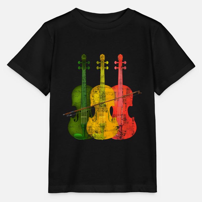 Cello - Stanley/Stella Kinder T-Shirt MINI CREATOR  - Schwarz