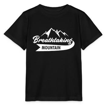 Berge Berg - Stanley/Stella Kinder T-Shirt MINI CREATOR  - Schwarz - Vorne - Mikhail (115cm)