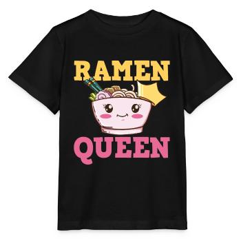 Ramen - Stanley/Stella MINI CREATOR Kids’ T-Shirt - black - Front - Mikhail (115cm)