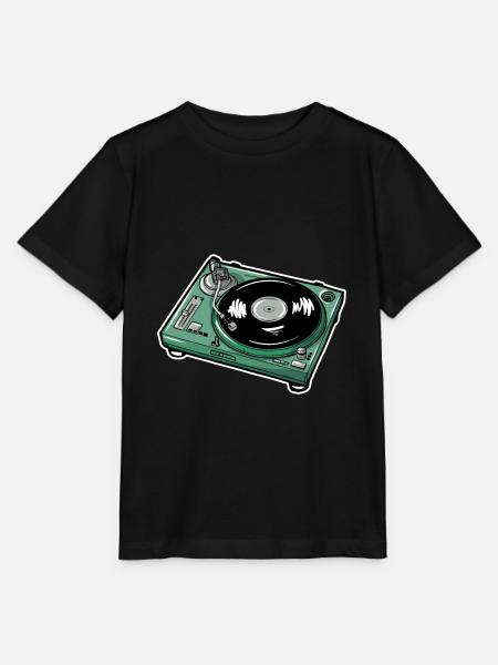 Schallplatte - Stanley/Stella Kinder T-Shirt MINI CREATOR - Schwarz