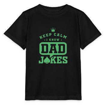 Dad Joke Dad Joke Funny Joke's Dad - Stanley/Stella MINI CREATOR Kids’ T-Shirt - black - Front - Mikhail (115cm)