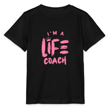 Trainer Coaching Coaching Life Coach Life Coach - Stanley/Stella MINI CREATOR Kids’ T-Shirt - black - Front - Mikhail (115cm)