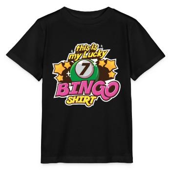 loto - T-shirt bio MINI CREATOR Stanley/Stella Enfant - noir - Devant - Mikhail (115cm)