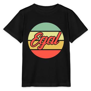 Egal - Stanley/Stella Kinder T-Shirt MINI CREATOR  - Schwarz - Vorne - Mikhail (115cm)