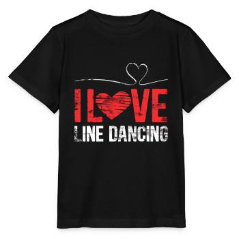 Line dance - Stanley/Stella MINI CREATOR Kids’ T-Shirt - black - Front - Mikhail (115cm)