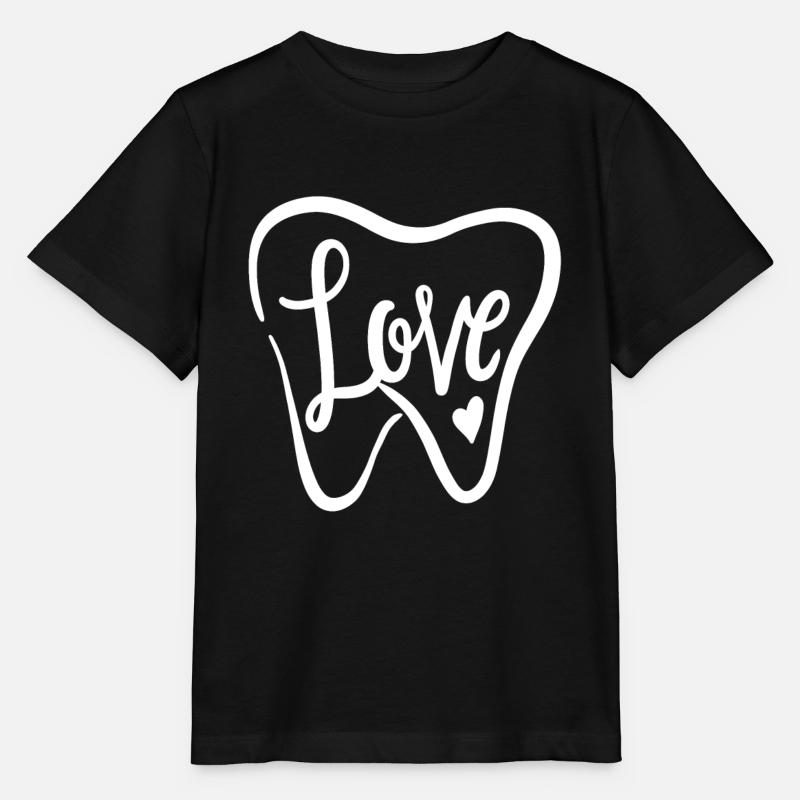 dent - T-shirt bio MINI CREATOR Stanley/Stella Enfant - noir