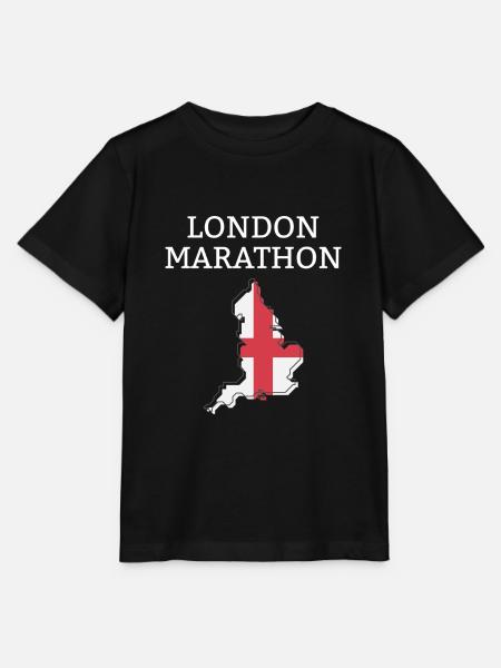 London Marathon - Stanley/Stella Kinder T-Shirt MINI CREATOR  - Schwarz