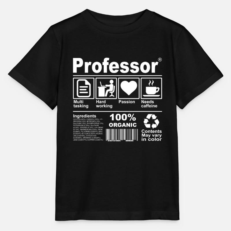 Professor - Stanley/Stella Kinder T-Shirt MINI CREATOR - Schwarz