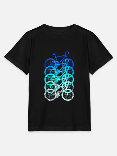 Fahrrad - Stanley/Stella Kinder T-Shirt MINI CREATOR  - Schwarz