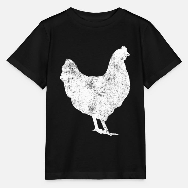 Huhn - Stanley/Stella Kinder T-Shirt MINI CREATOR  - Schwarz