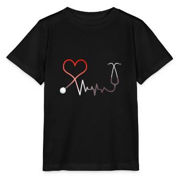 Nurse nurse - Stanley/Stella MINI CREATOR Kids’ T-Shirt - black - Front - Mikhail (115cm)